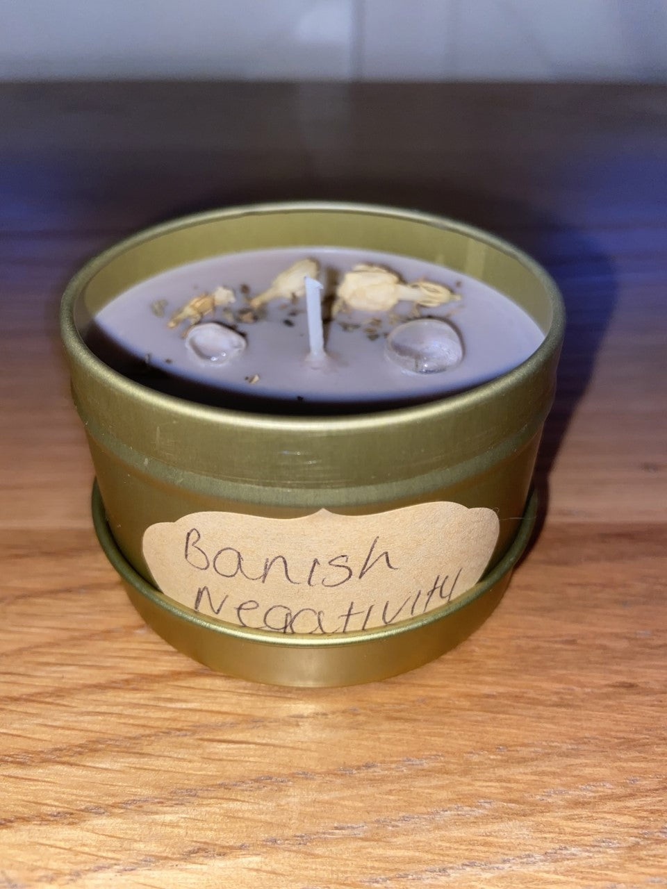 Banishing Negativity Spell Candle