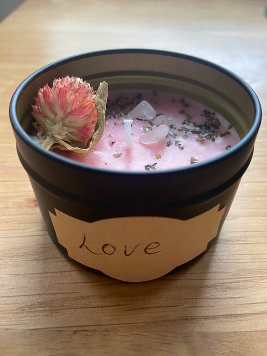 Love Spell Candle