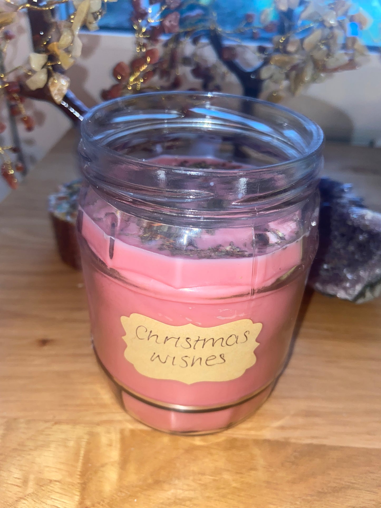 Christmas Wishes Spell Candle