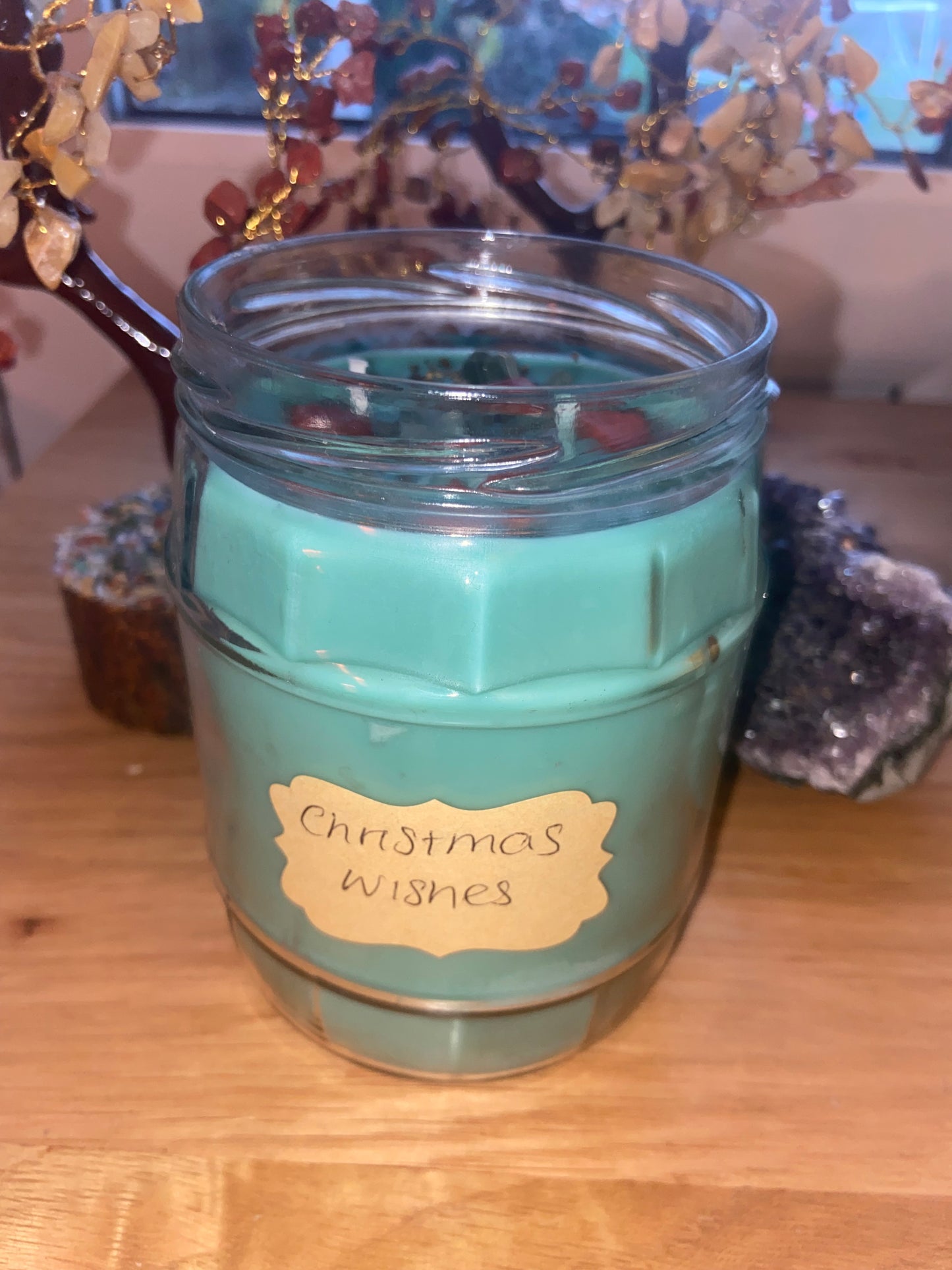 Christmas Wishes Spell Candle
