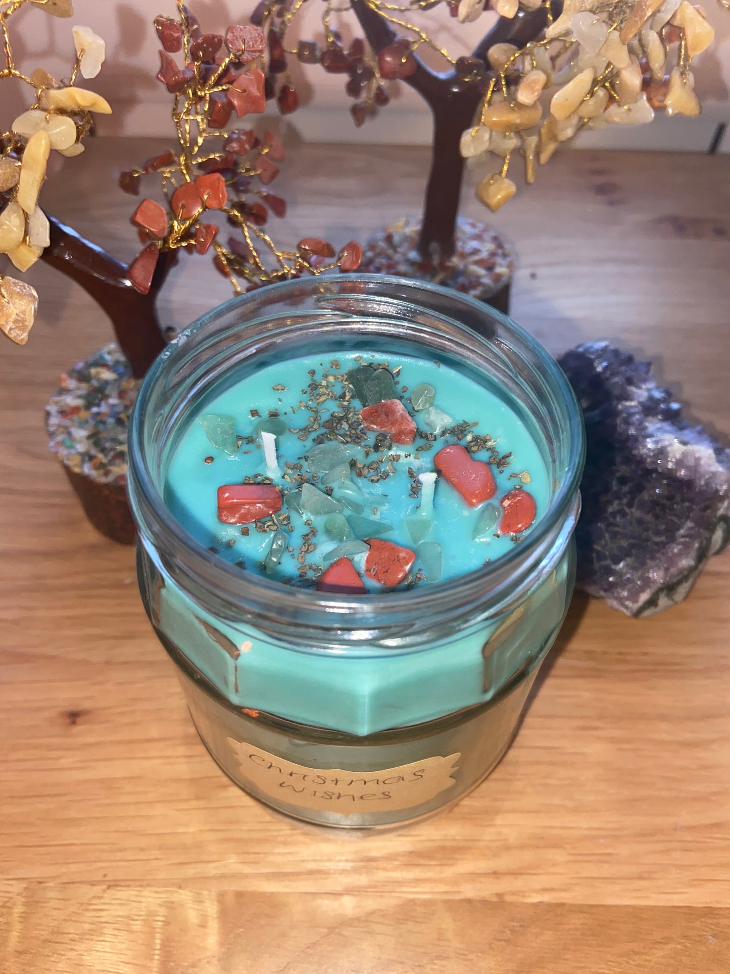 Christmas Wishes Spell Candle