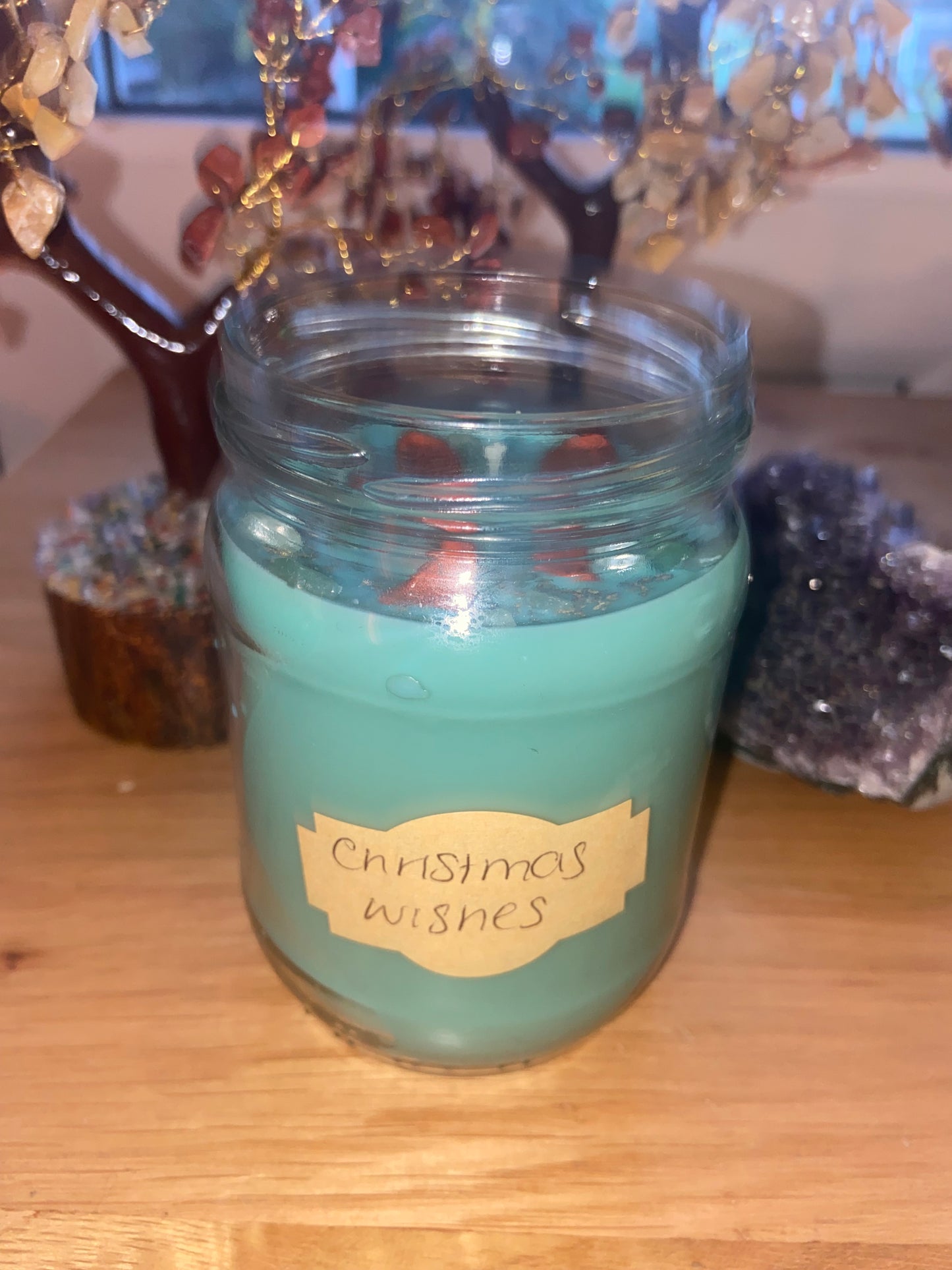 Christmas Wishes Spell Candle