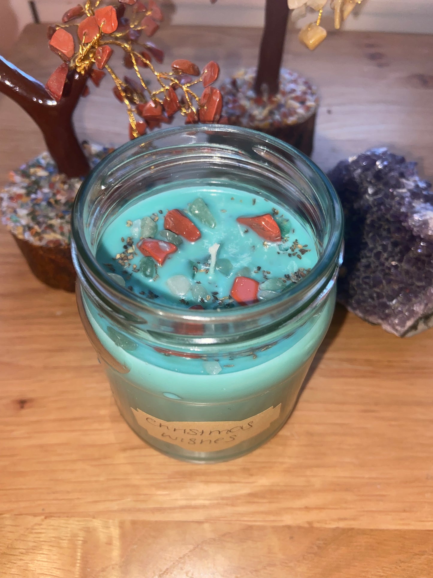 Christmas Wishes Spell Candle